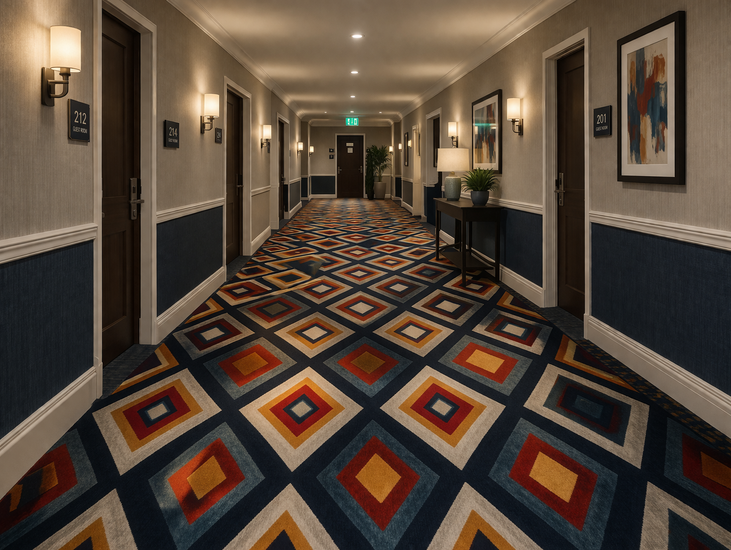 Recent carpet installation 2