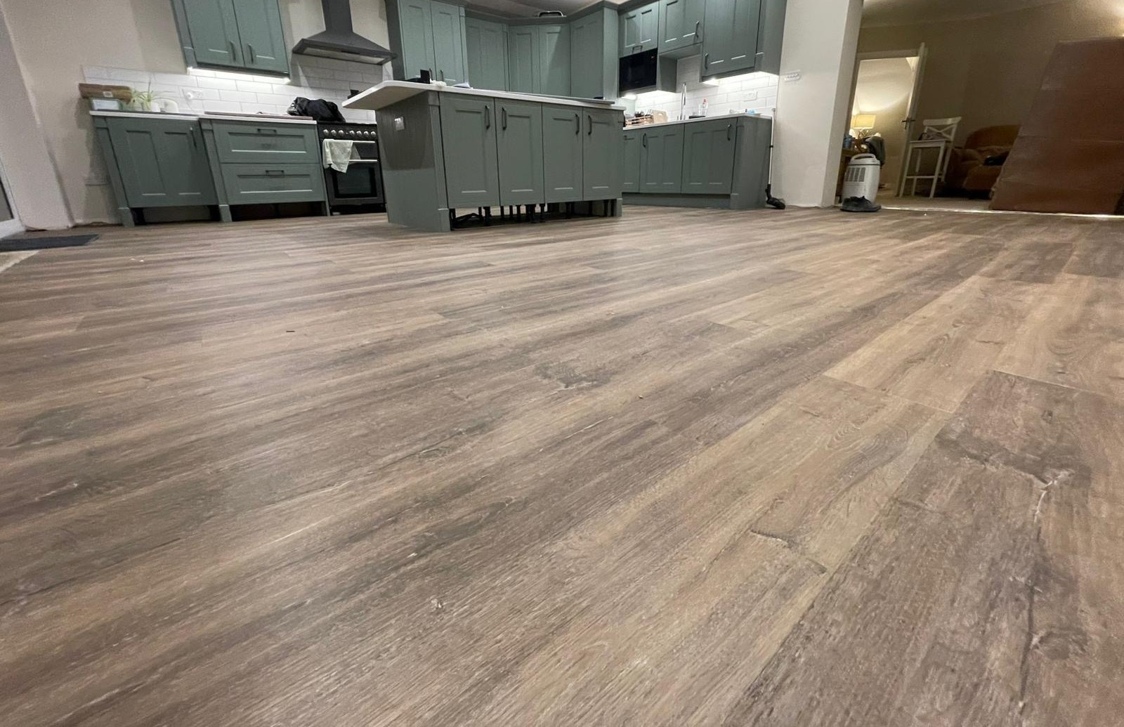 Recent wooden flooring project 1